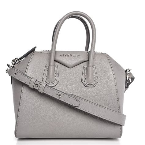 givenchy antigona grey or black|Givenchy antigona mini.